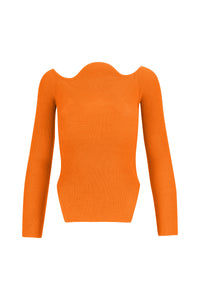TANGERINE ICE CREAM KNIT