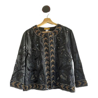 BLACK & GOLD SEQUINS